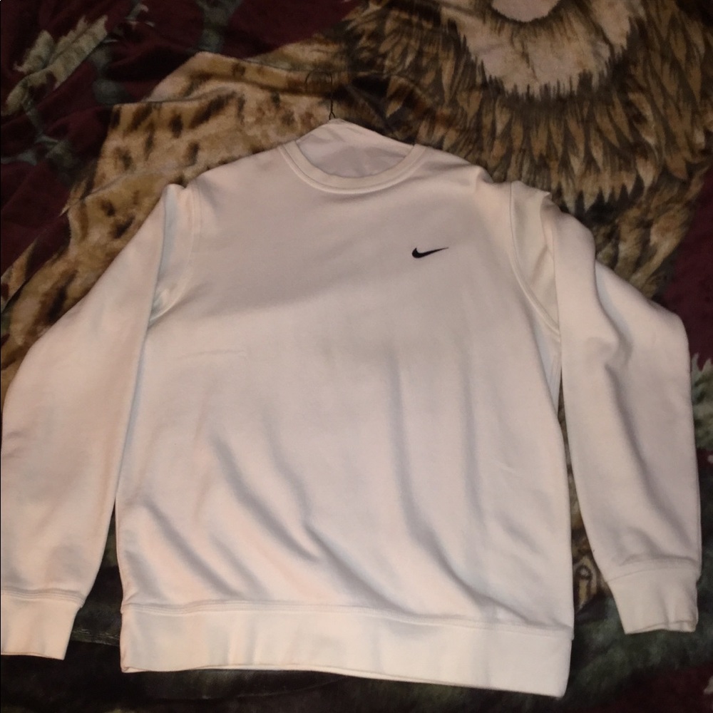 White Nike Crewneck